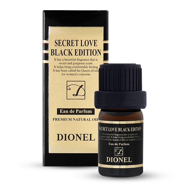 Nước hoa vùng kín Dionel Secret Love Black Edition có màu đen như thế nào?
