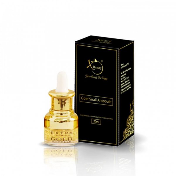 8938511722123 Serum Ốc Sên Vàng Perfect Skin Care XBeauty Gold Snail Ampoule Hàn Quốc - Chăm sóc da hoàn hảo - Dung tích 20ml